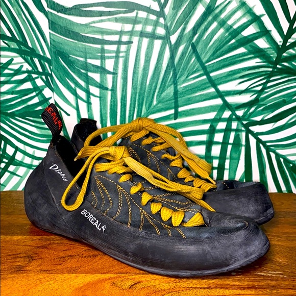 Boreal Diablo Rock Climbing Shoes Lace Tied Men’s US 12 - Picture 1 of 8